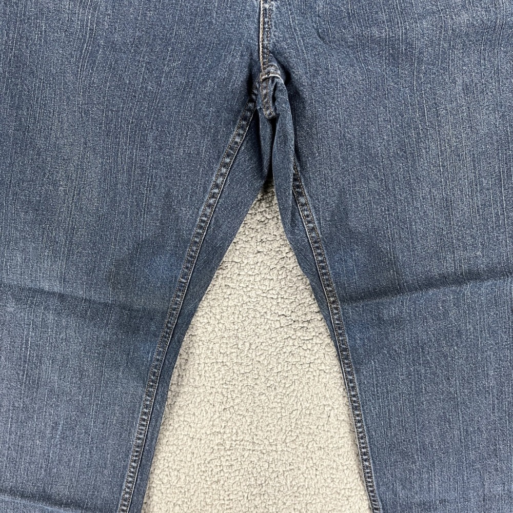Michael Kors Mens Tailored Fit Jeans Blue Medium Wash 38x32 Straight Leg Denim - Picture 4 of 10